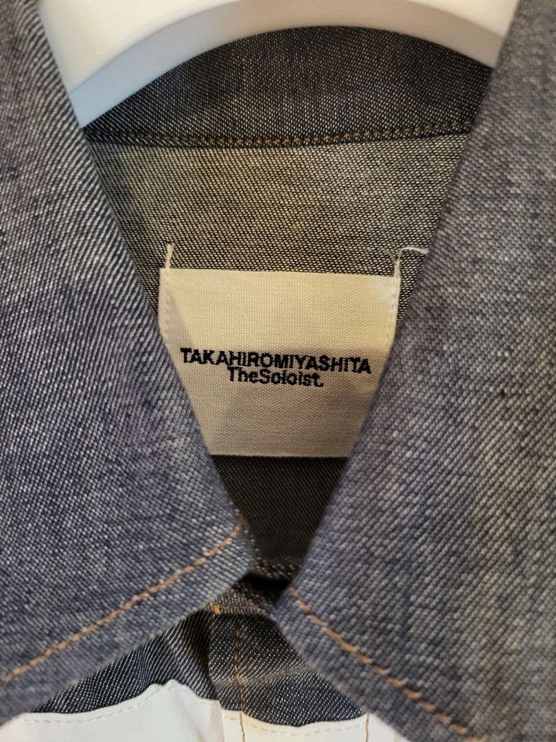 ソロイスト ボーン ウエスタン デニム シャツ soloist