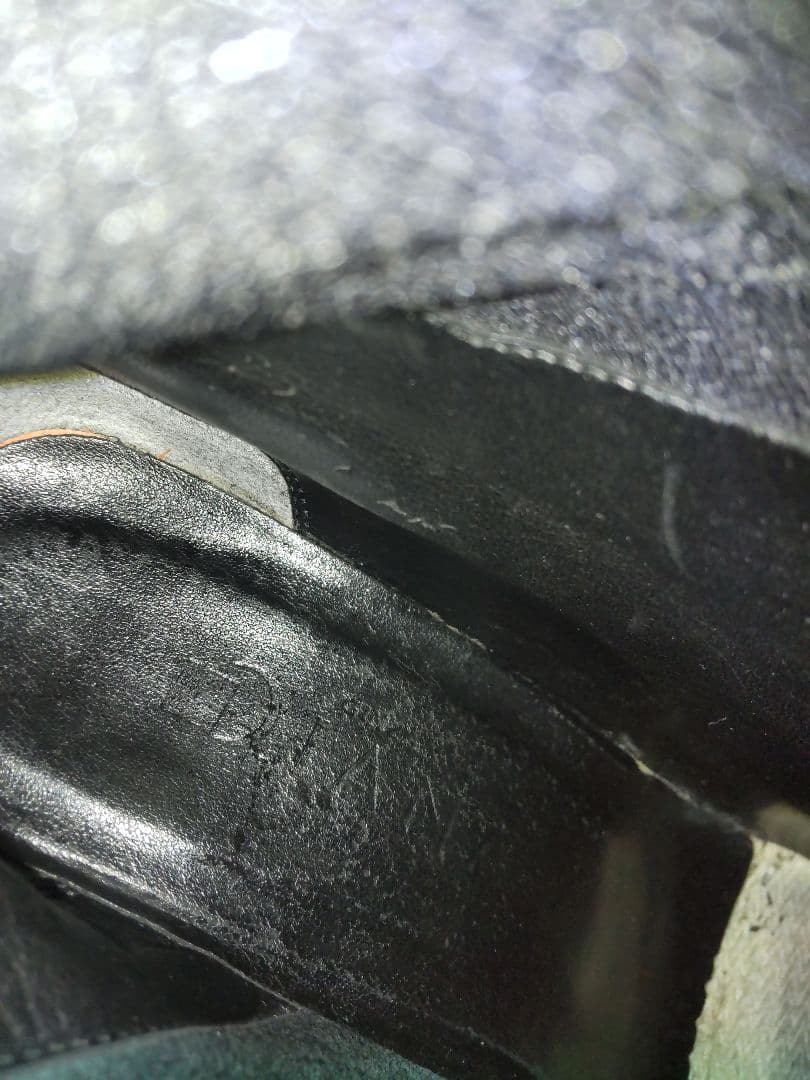 銀座ダイアナ ブラック ロングブーツ 25cm