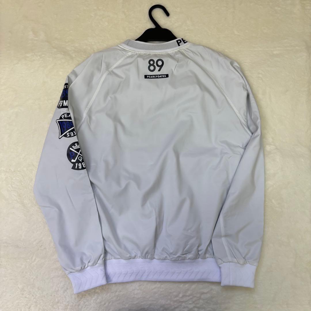 美品　PEARLY GATES ホワイトジャケット　ピステ　ナイロン
