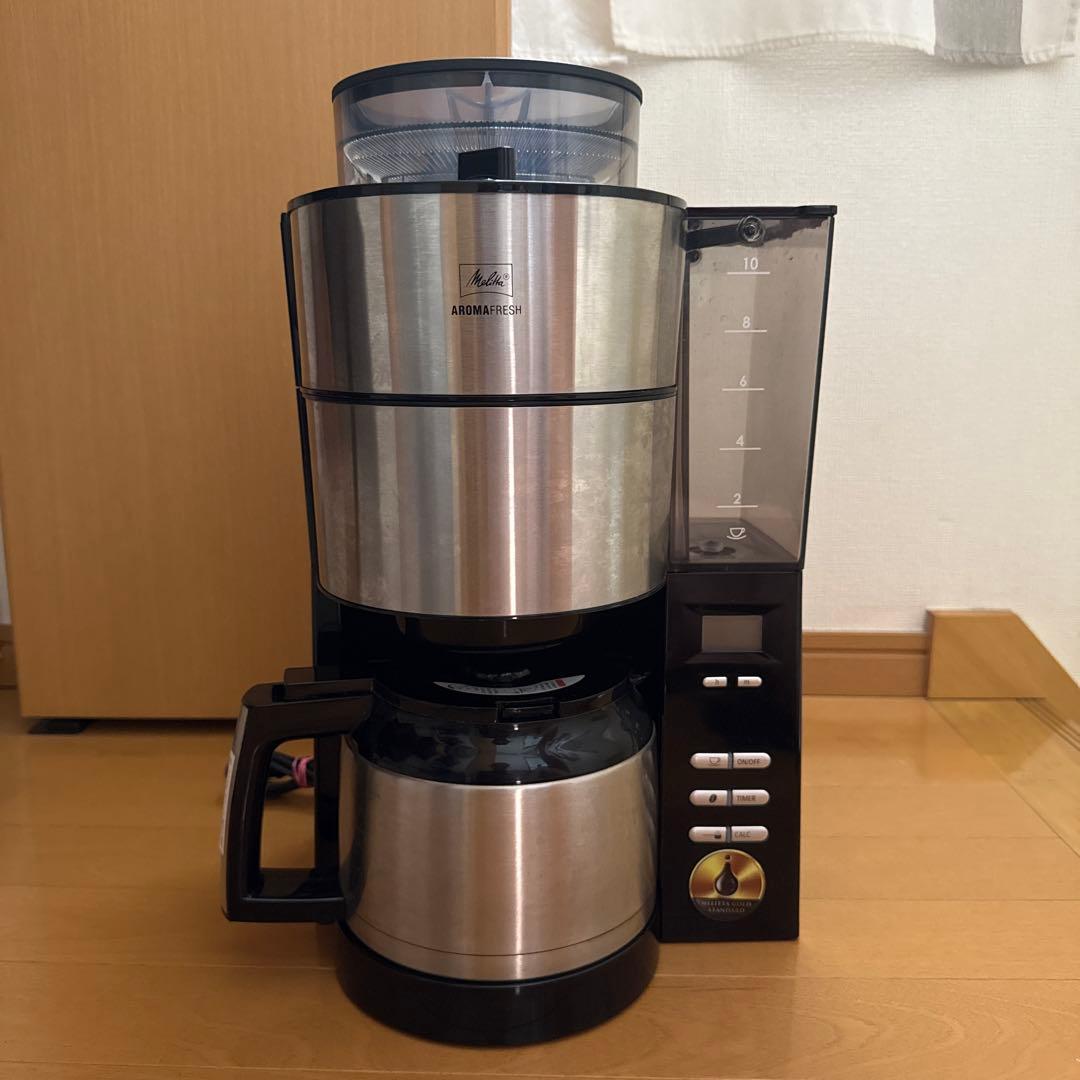 メリタ　Aromasystem コーヒーメーカー 最大10カップ