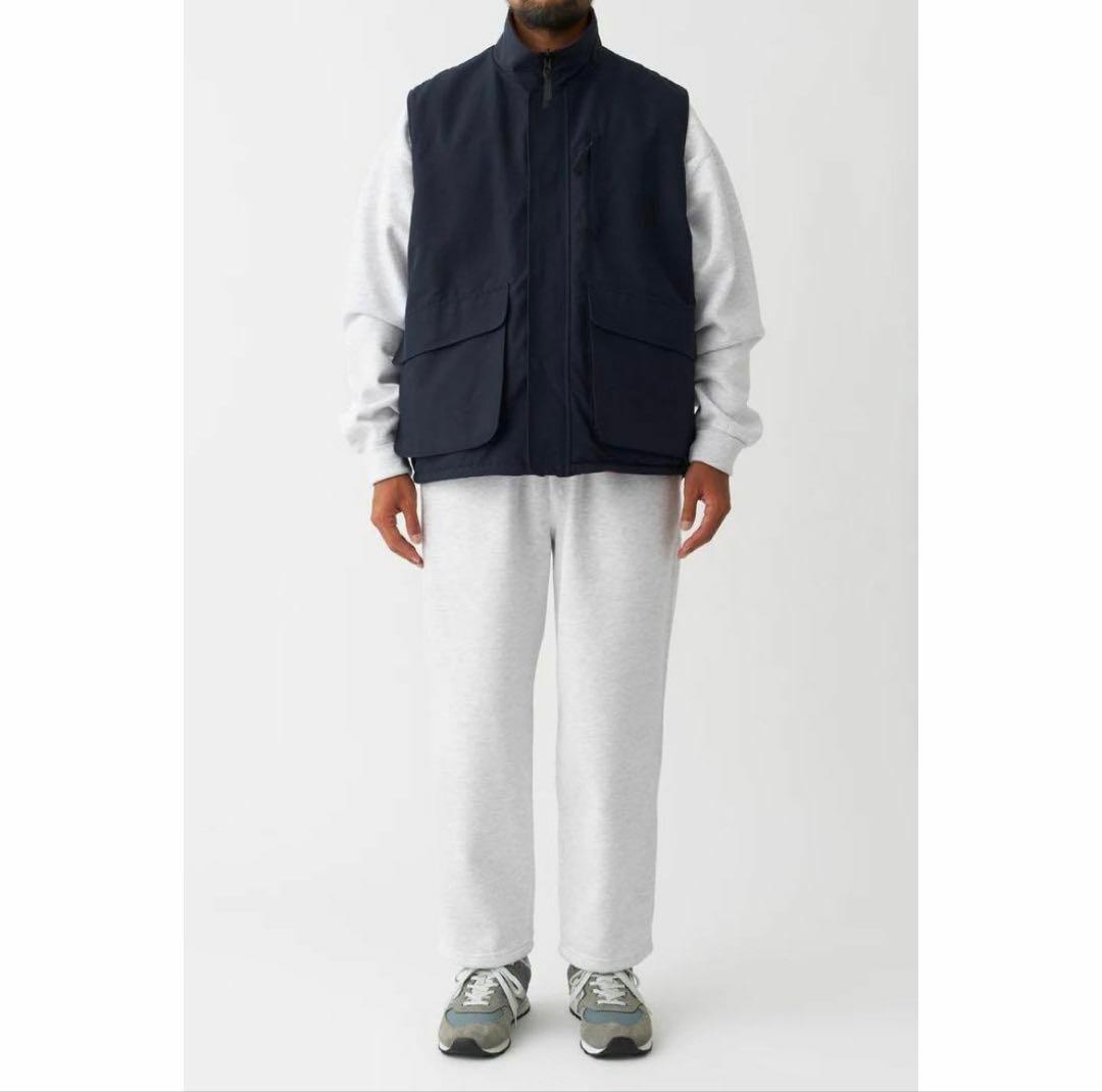 PWA WIND-STOP RV VEST BLACK プア　リバーシブルベスト