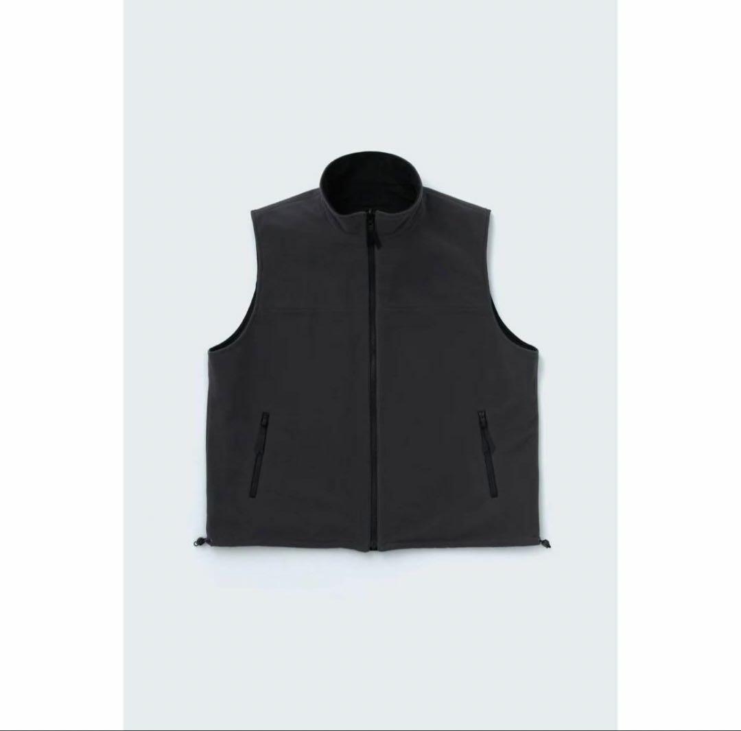 PWA WIND-STOP RV VEST BLACK プア　リバーシブルベスト