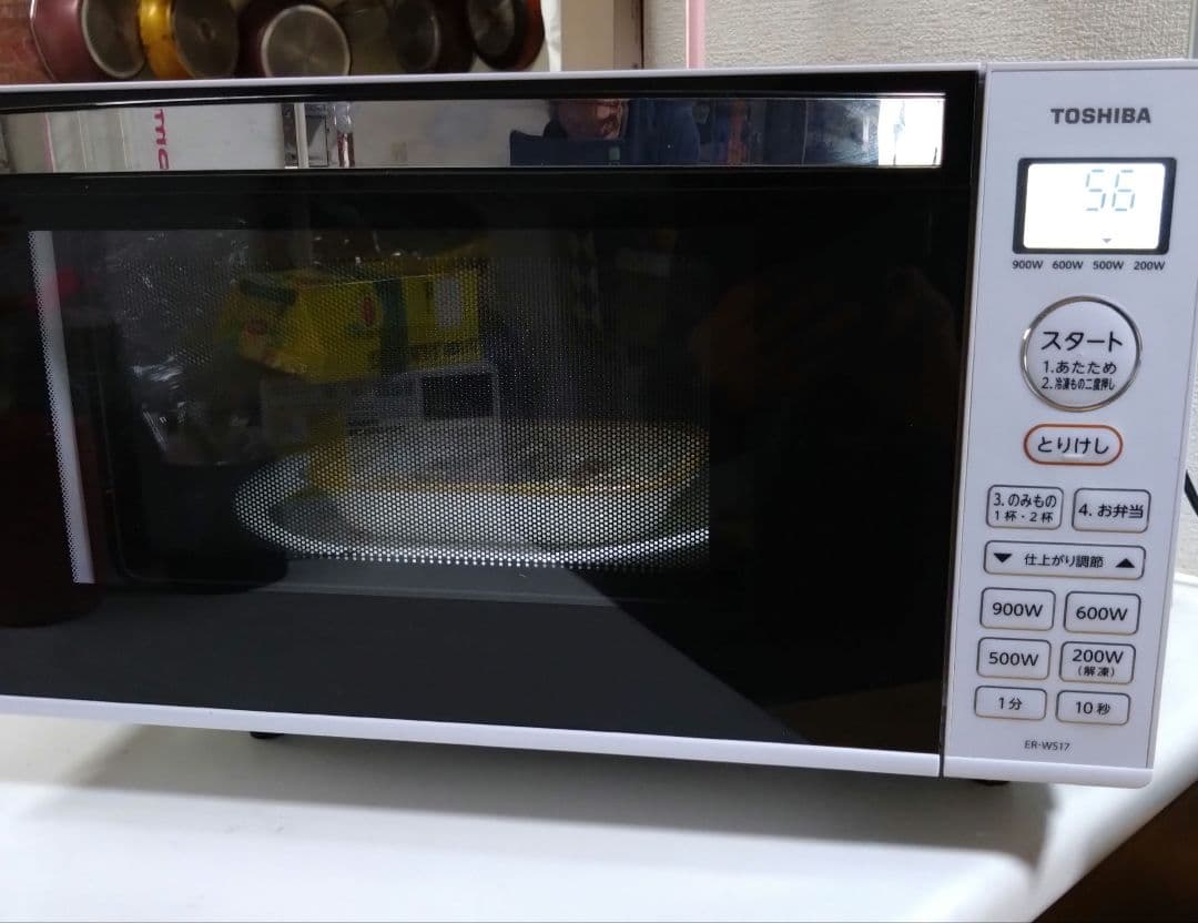 TOSHIBA ER-WS17(W) 単機能電子レンジ 2021年製 東芝