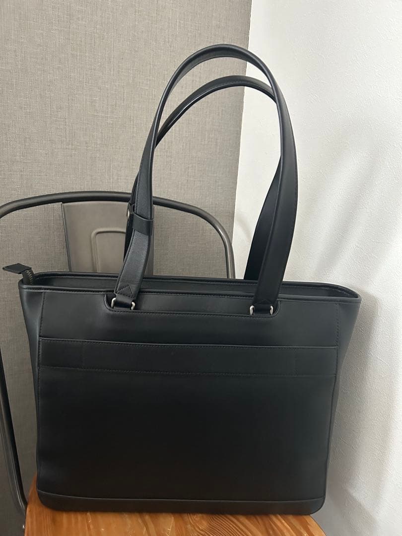 【数回使用】Evoon ととのうトート レザー 黒 659