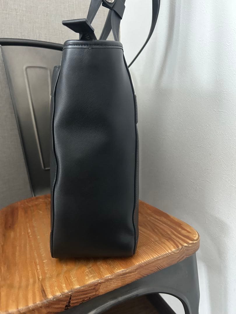 【数回使用】Evoon ととのうトート レザー 黒 659