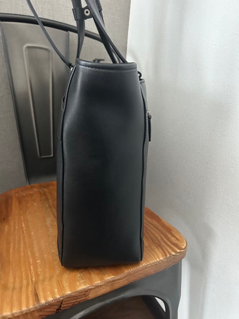 【数回使用】Evoon ととのうトート レザー 黒 659