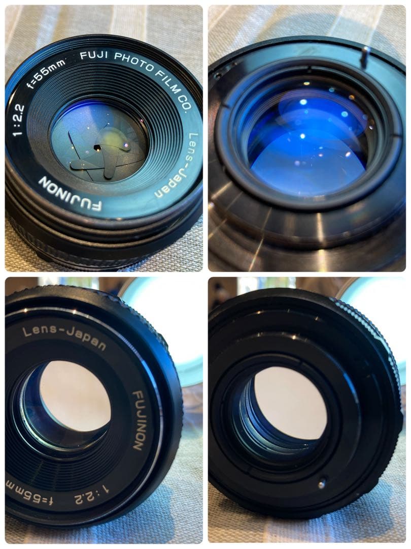 fujica st605ii＊fujinon 55mm f2.2＊完動品・美品