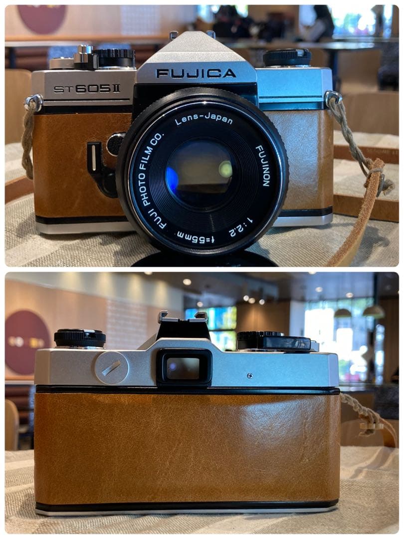 fujica st605ii＊fujinon 55mm f2.2＊完動品・美品