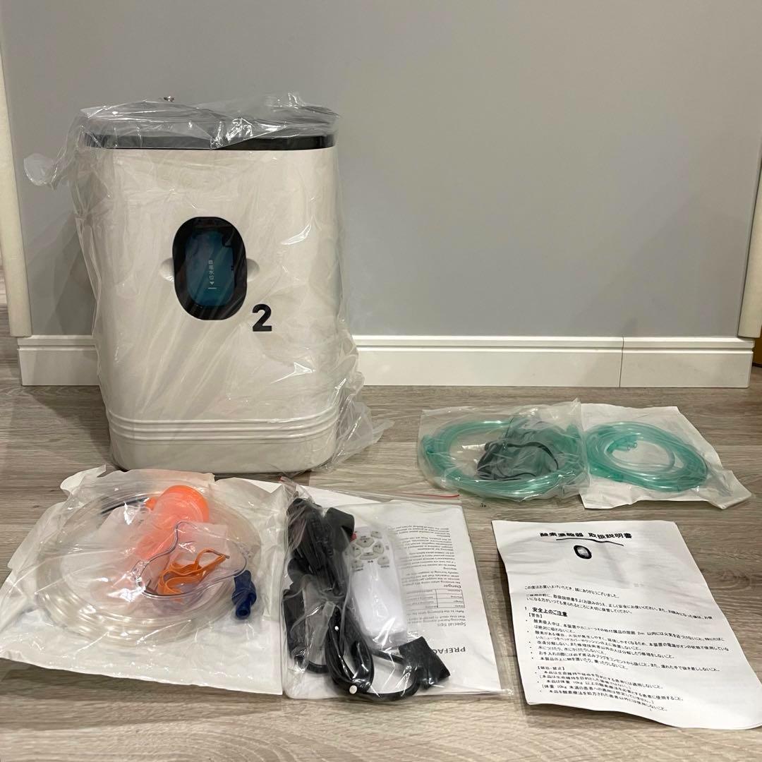 酸素発生器 酸素濃縮器 ミスト リモコン付き 介護 酸素吸入器 静音 ペット