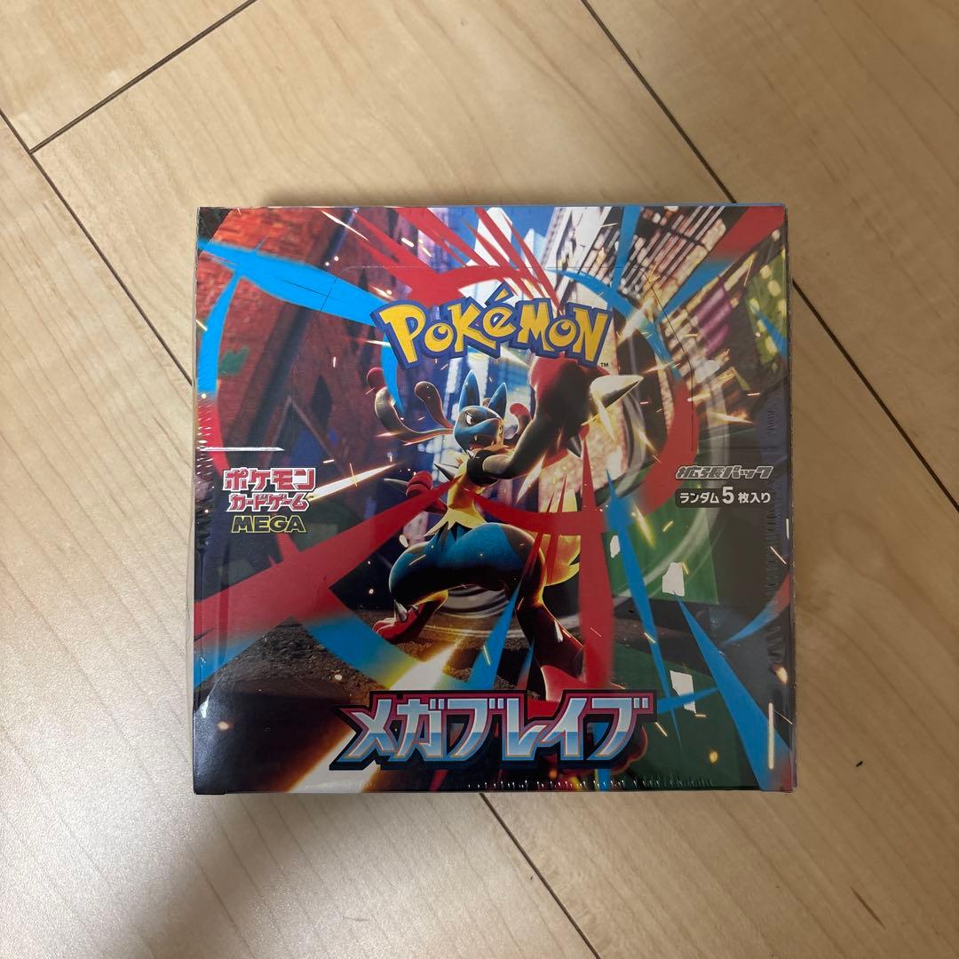 キ*☆様 ポケモン メガブレイブ シュリンク付き Box