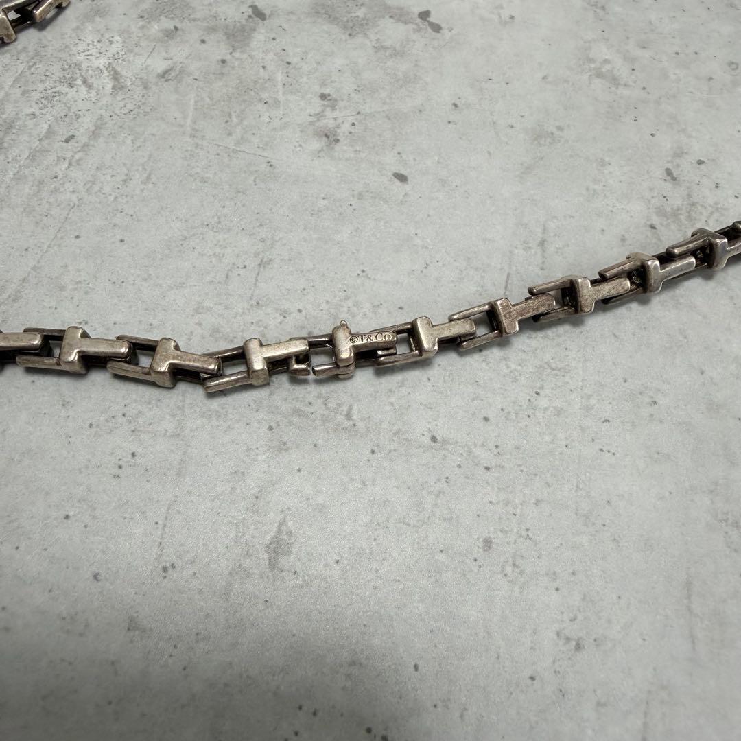 Tiffany & Co. Tナローチェーン ネックレス