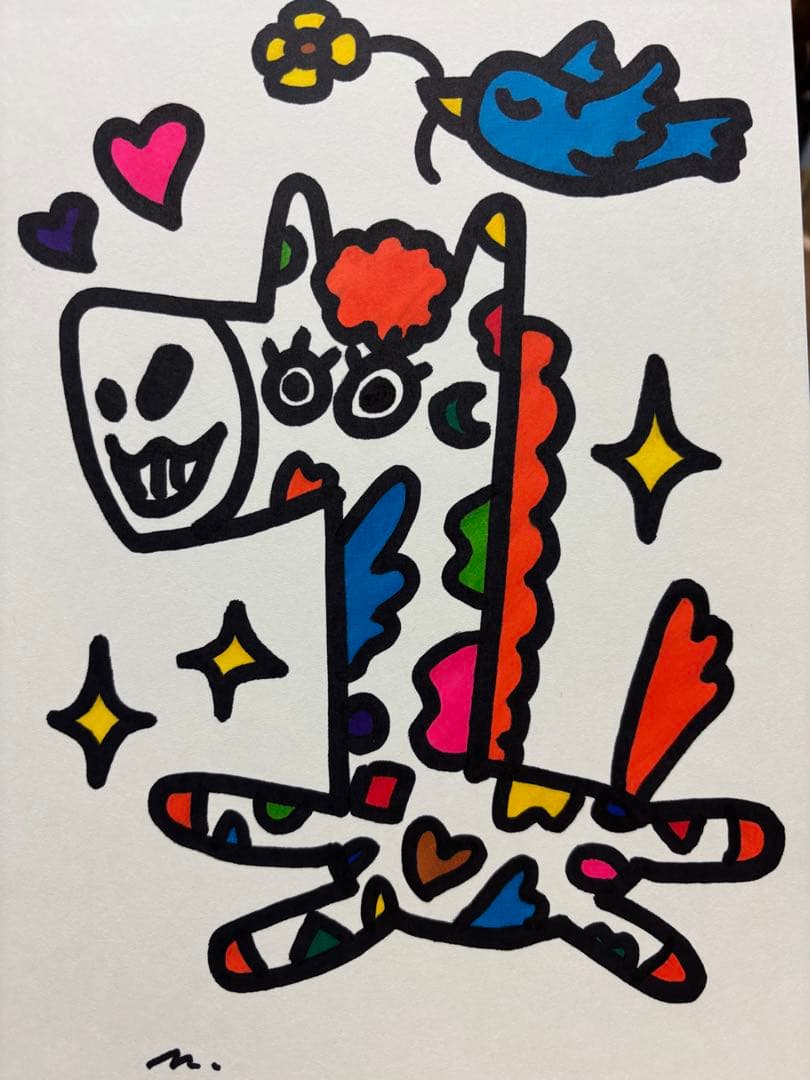 原画 『いつもご機嫌が良い馬』