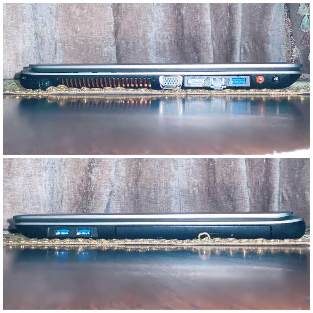 極美品⭐︎Corei7⭐︎フルHD⭐︎合計1TB⭐︎ブルーレイ⭐︎ノートパソコン⭐︎オフィス