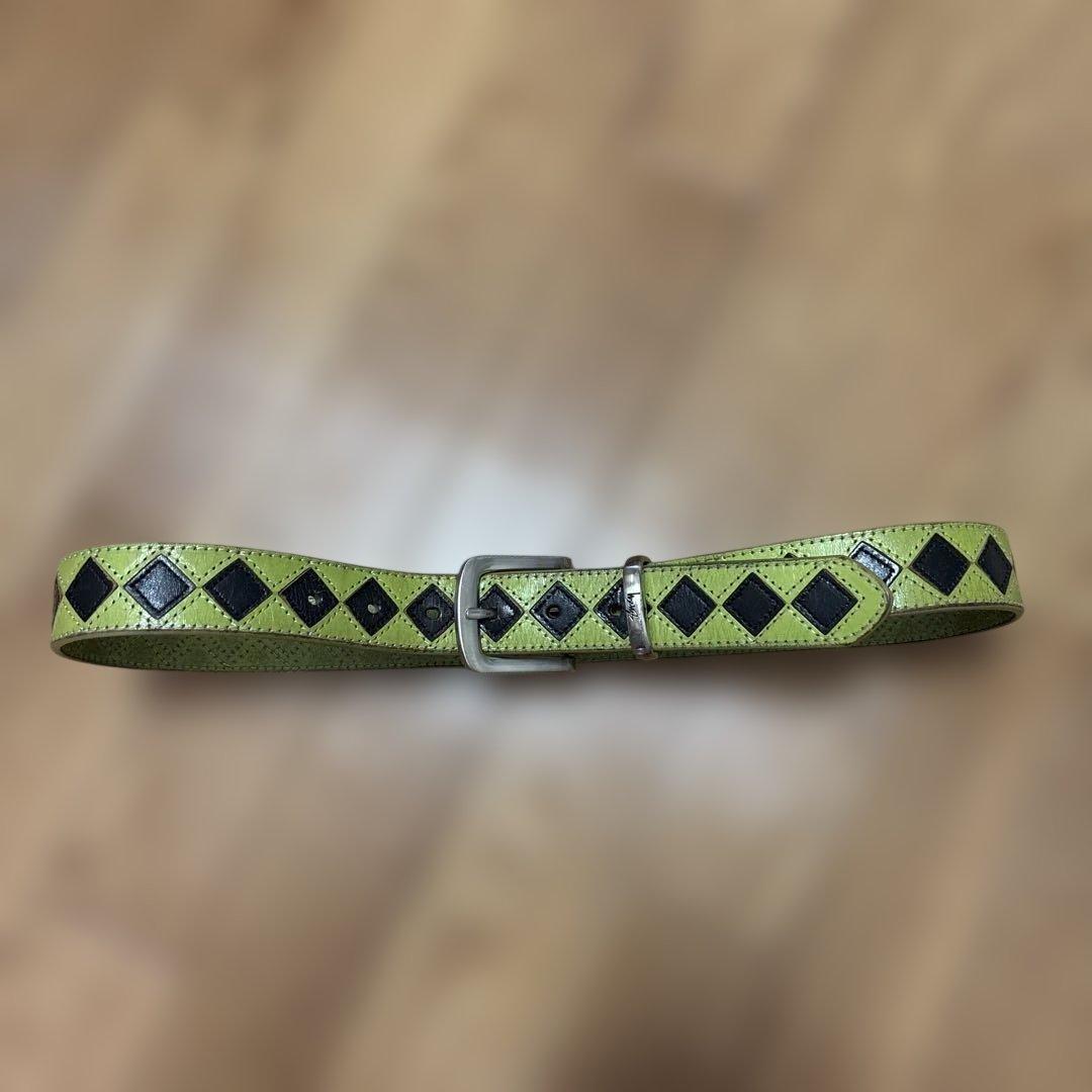 stussy レザーベルト