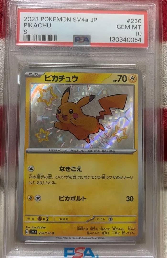 ピカチュウ 2023年版 GEM MT 10