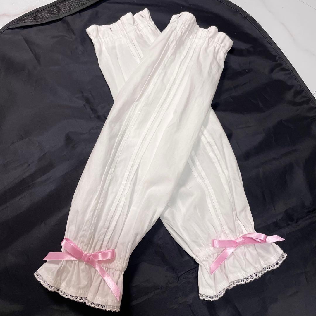 angelic pretty ブラウス 丸襟 レース 刺繍 リボン 2way