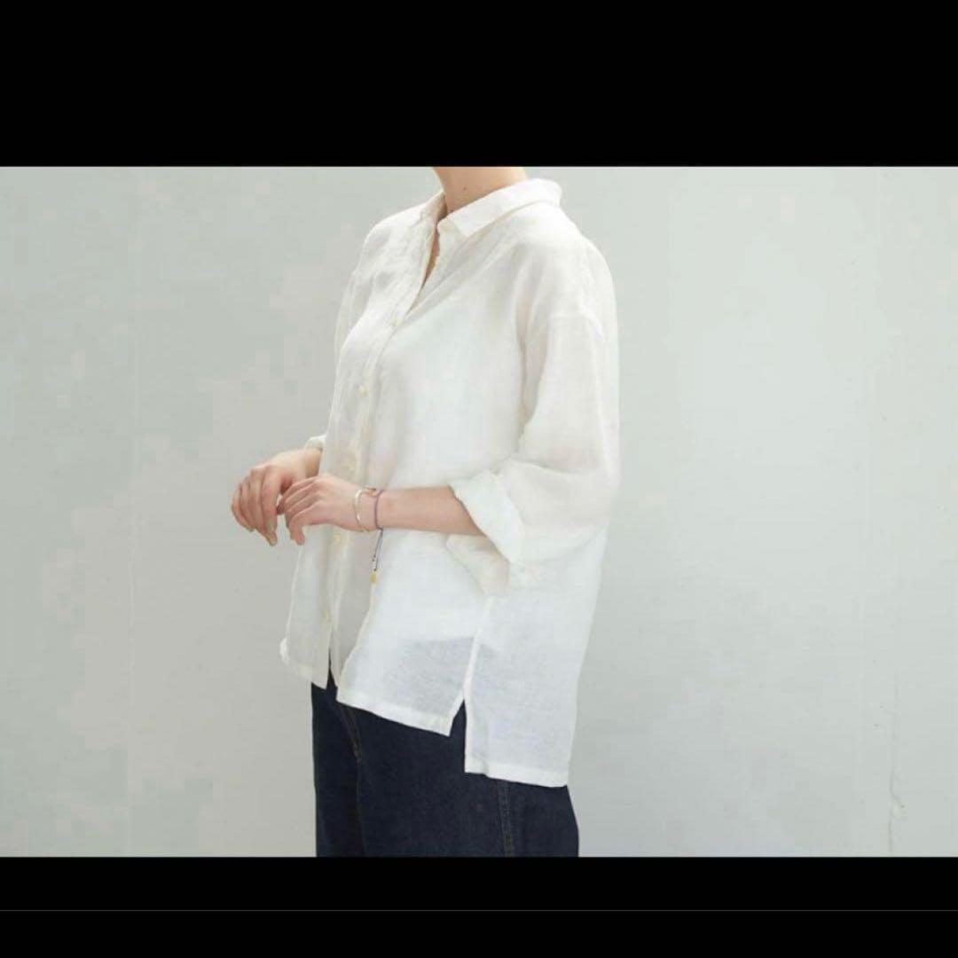 【未使用】北欧暮らしの道具店⭐︎クラシアンドトリップ リネン 100% シャツM