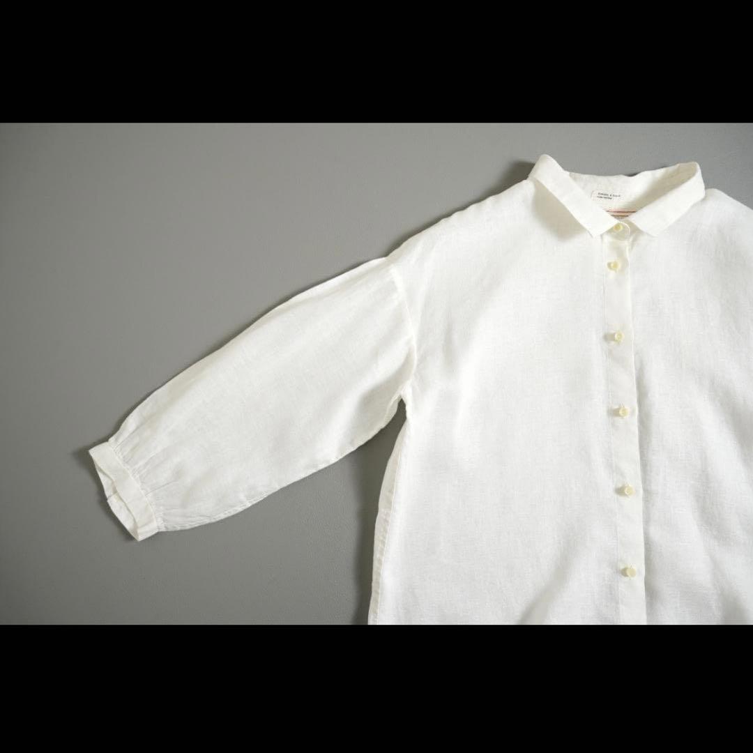 【未使用】北欧暮らしの道具店⭐︎クラシアンドトリップ リネン 100% シャツM