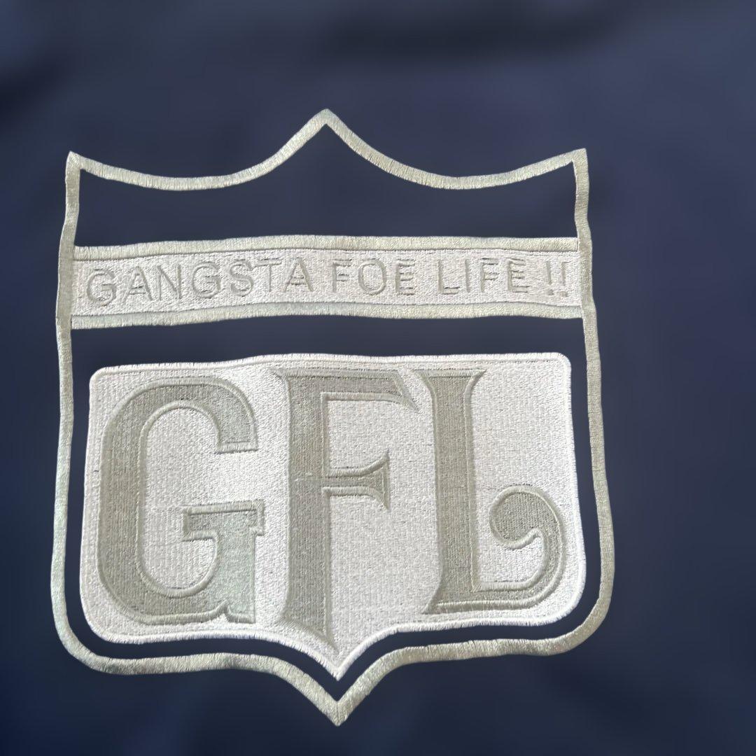 【希少】GFL スウェット ネイビー 2XL 90s ストリート ヒップホップ