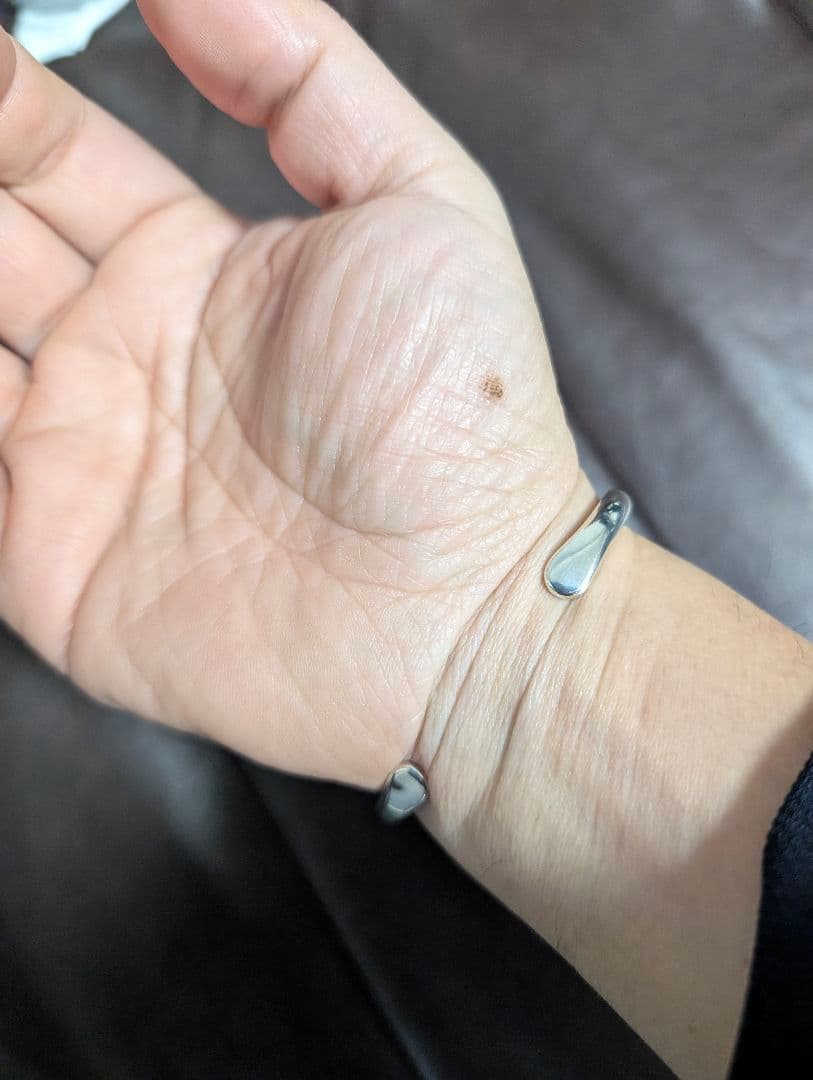 定価30800円 ブルーナボイン ループバングル S シルバー950 完売品