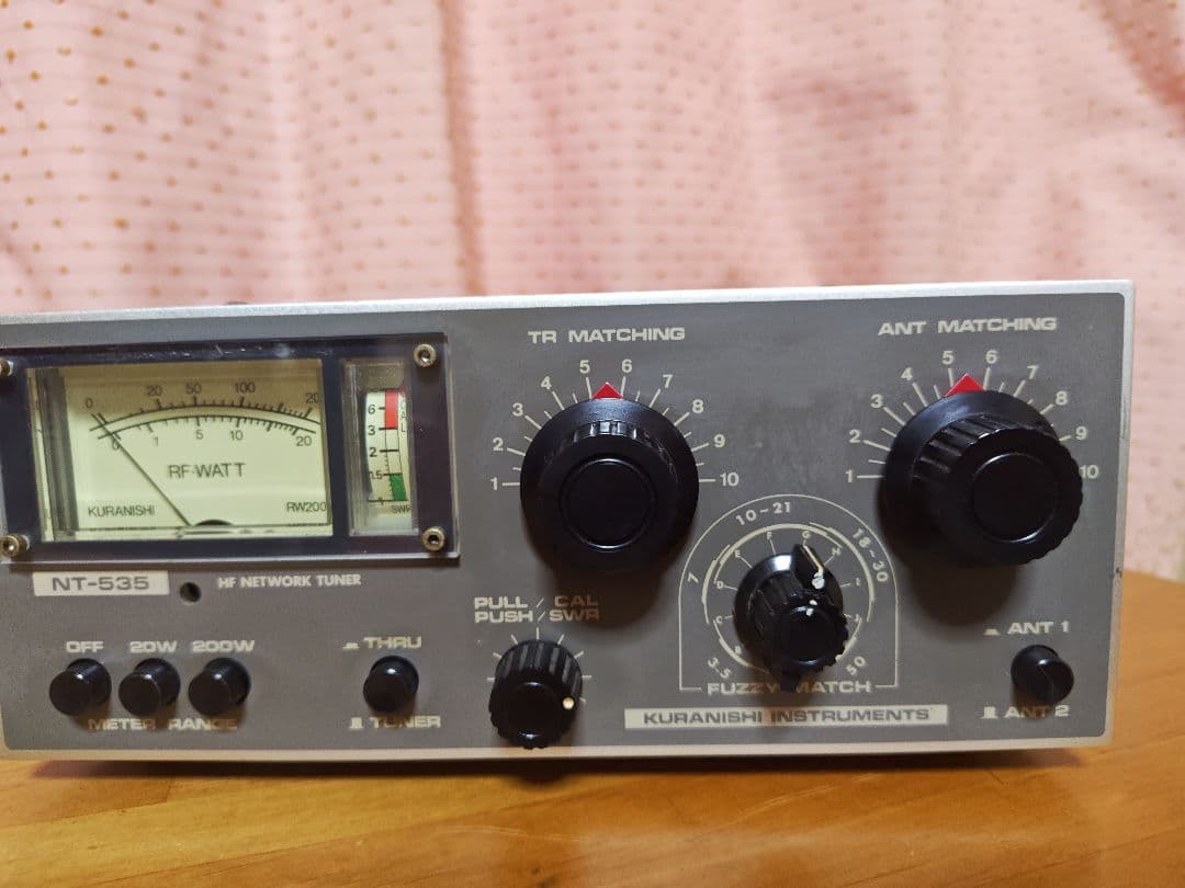 クラニシ NT-535 HF/50MHz 200W アンテナチューナーSWR計