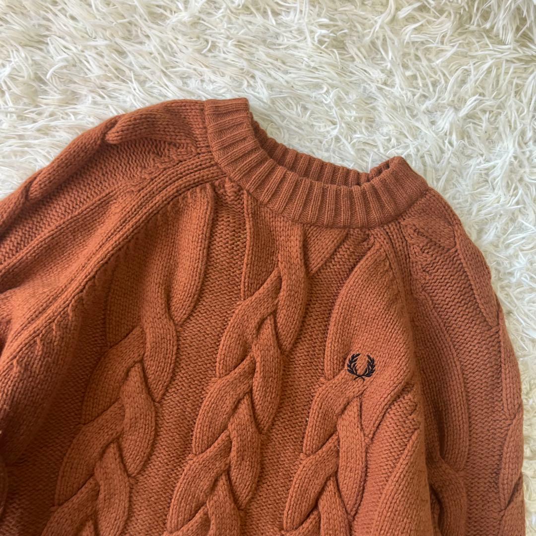 よよよ　FRED PERRY フレッドペリー　ケーブルニット