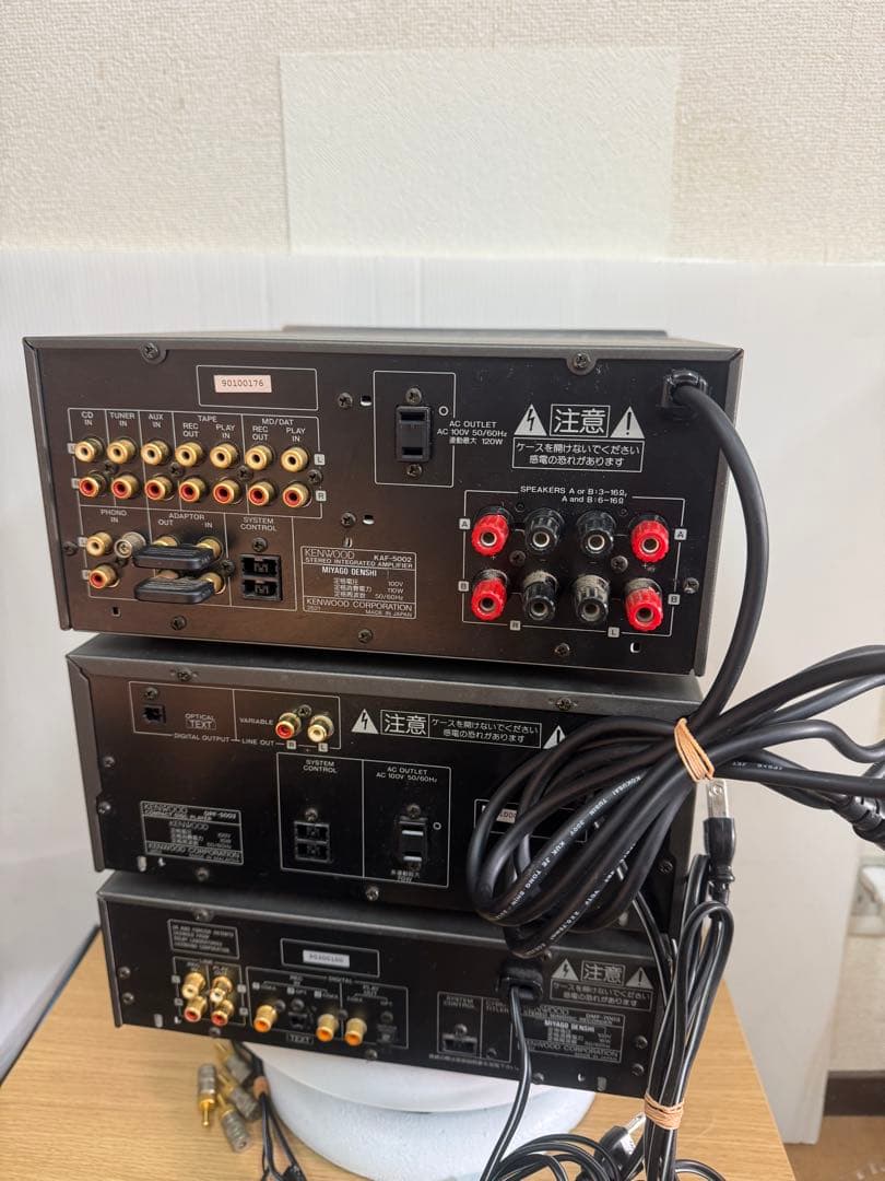 KENWOOD コンポ KAF-5002 DPF-5002 DMF-7003