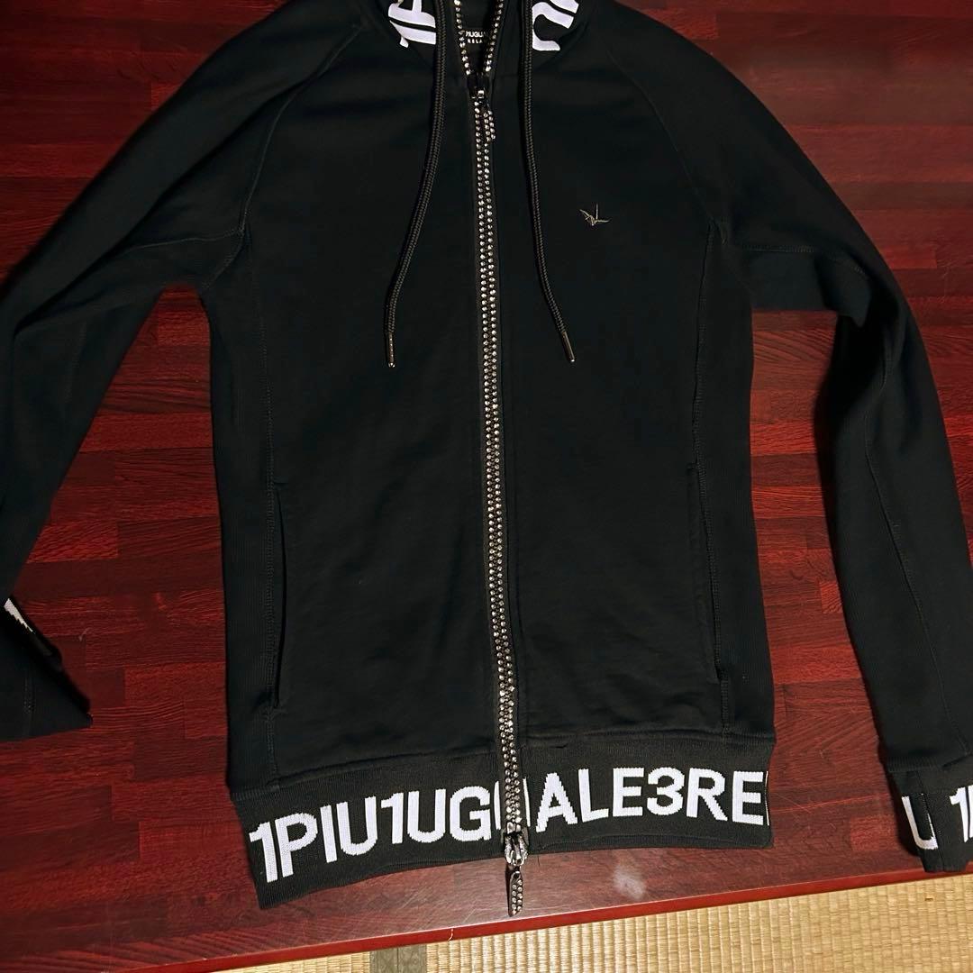 美品　1PIU1UGUALE3 RELAX リブロゴ　パーカー　セットアップ　S
