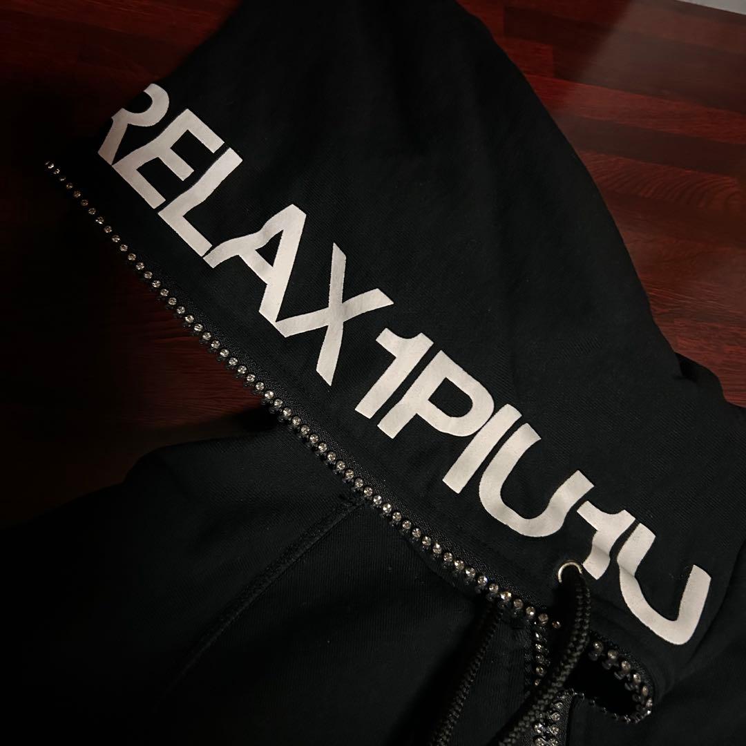 美品　1PIU1UGUALE3 RELAX リブロゴ　パーカー　セットアップ　S
