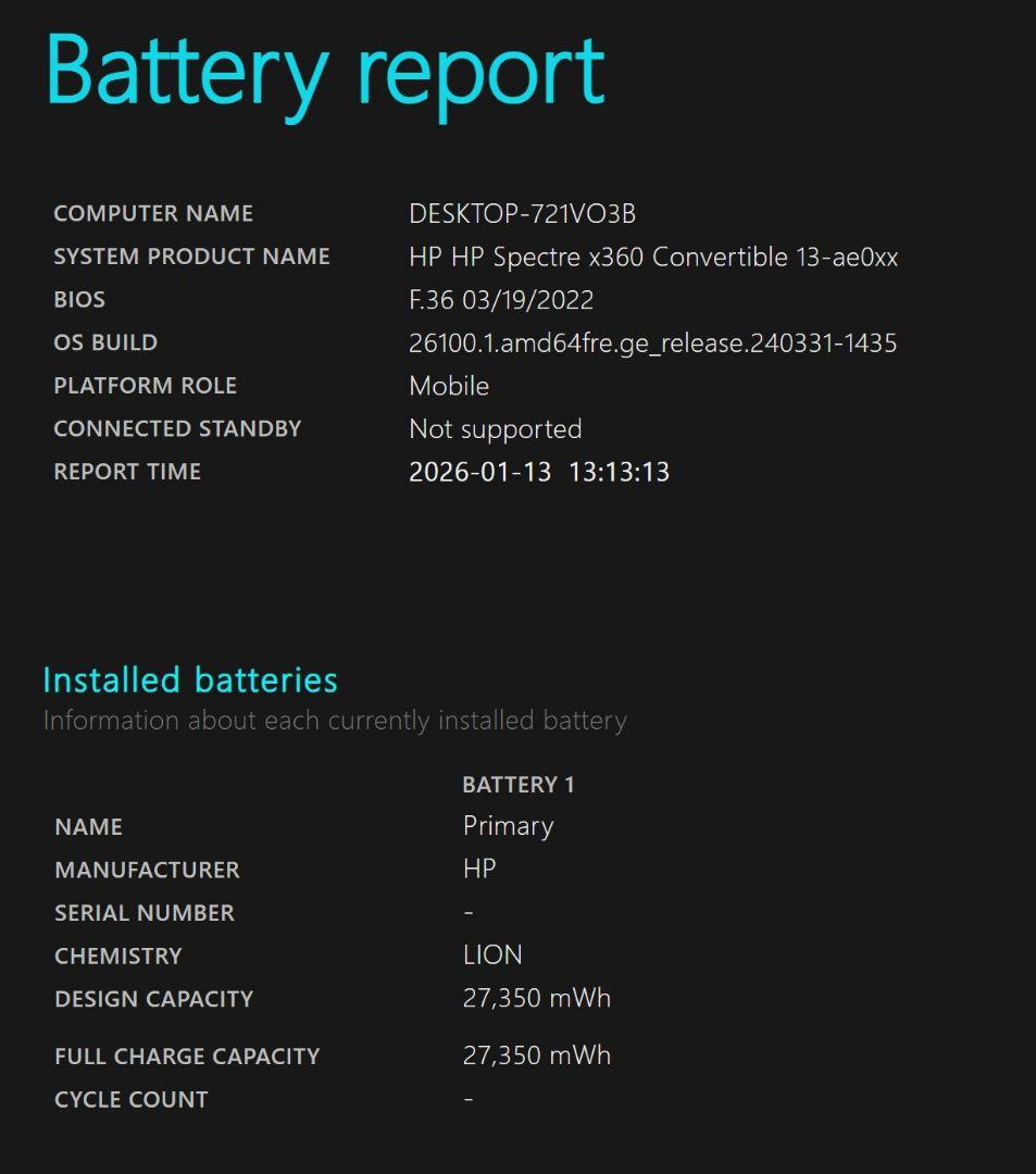 HP Spectre x360 ノートPC i7/16GB/1TB