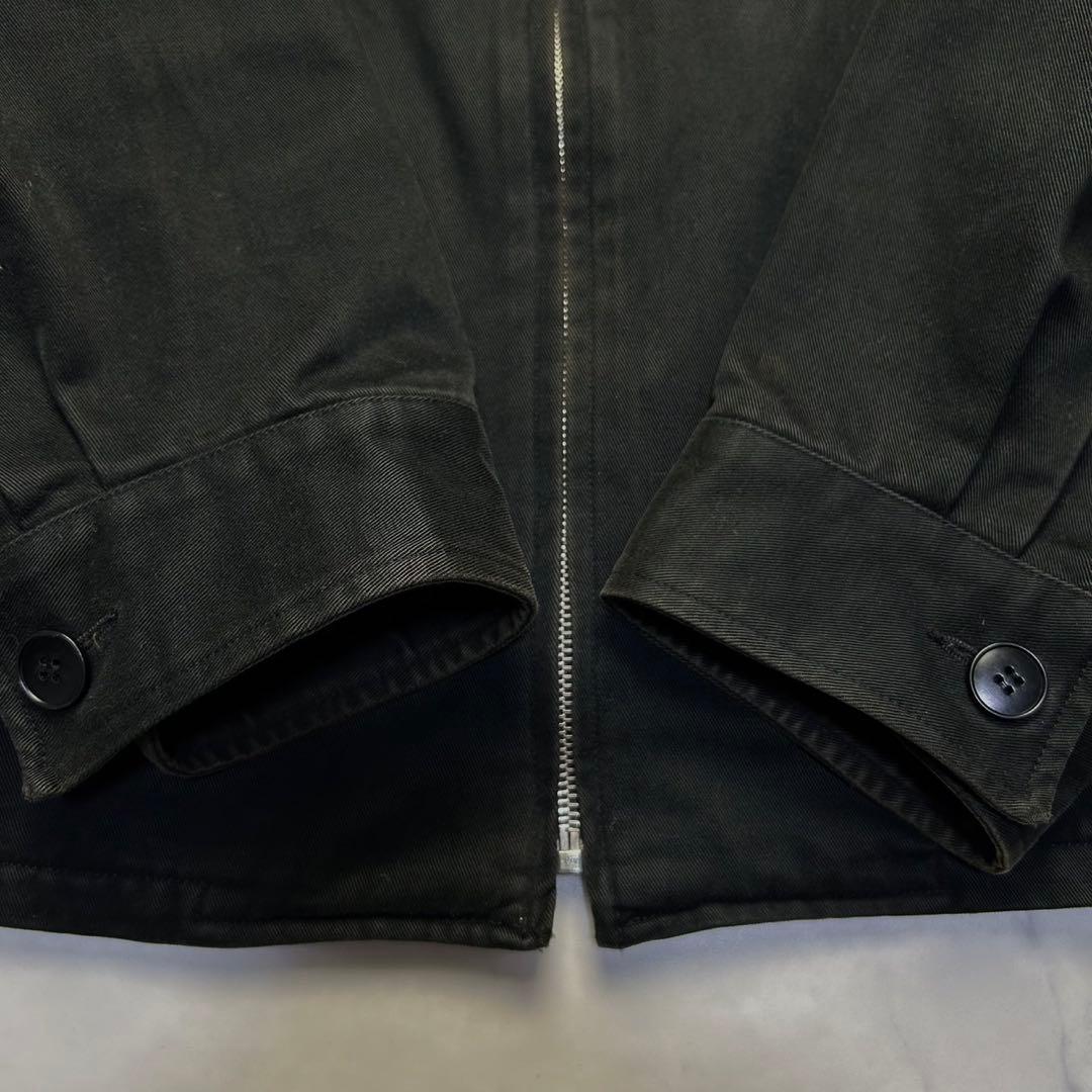 希少 フランス製 アニエスベー 八の字 ジップアップ ブルゾン ジャケット