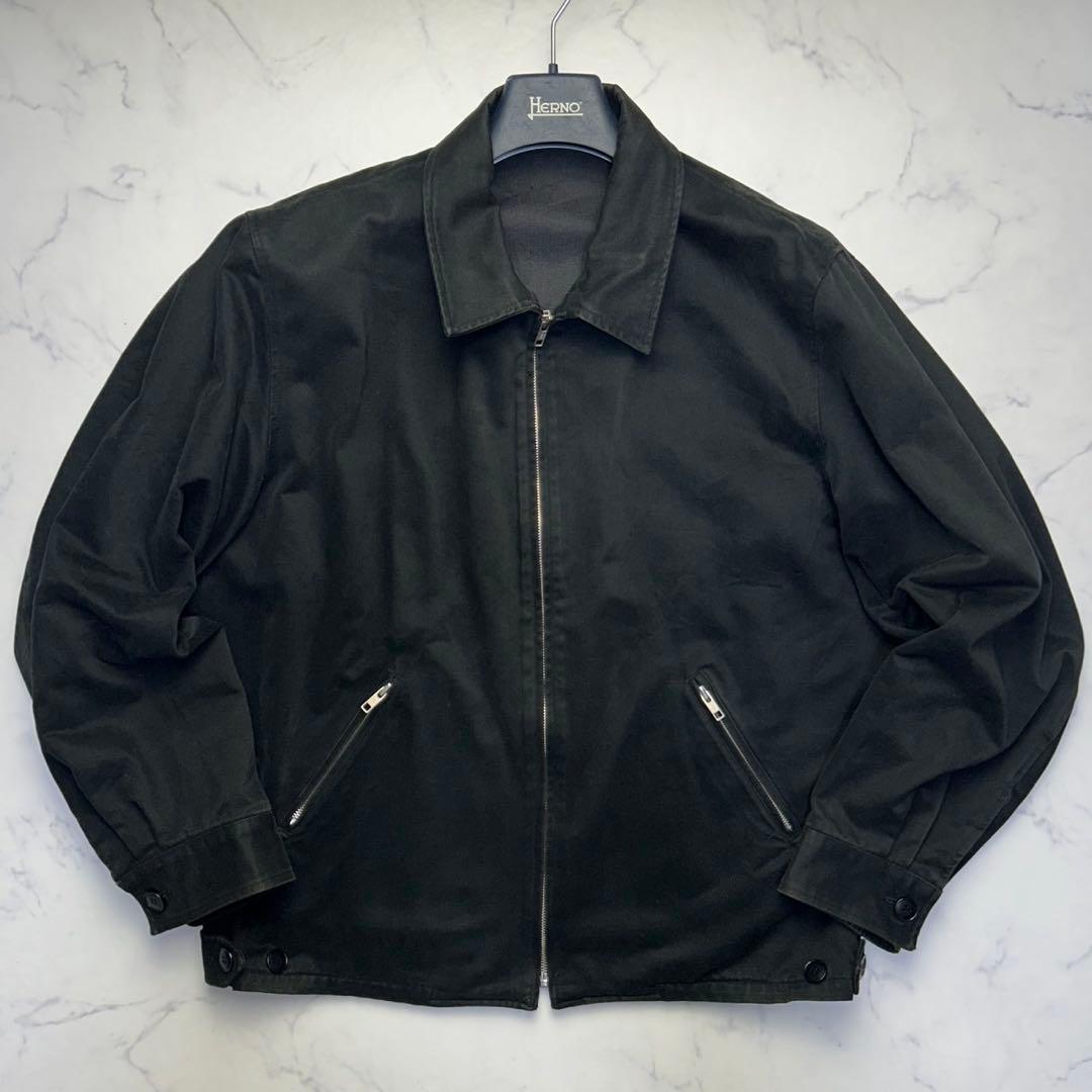 希少 フランス製 アニエスベー 八の字 ジップアップ ブルゾン ジャケット