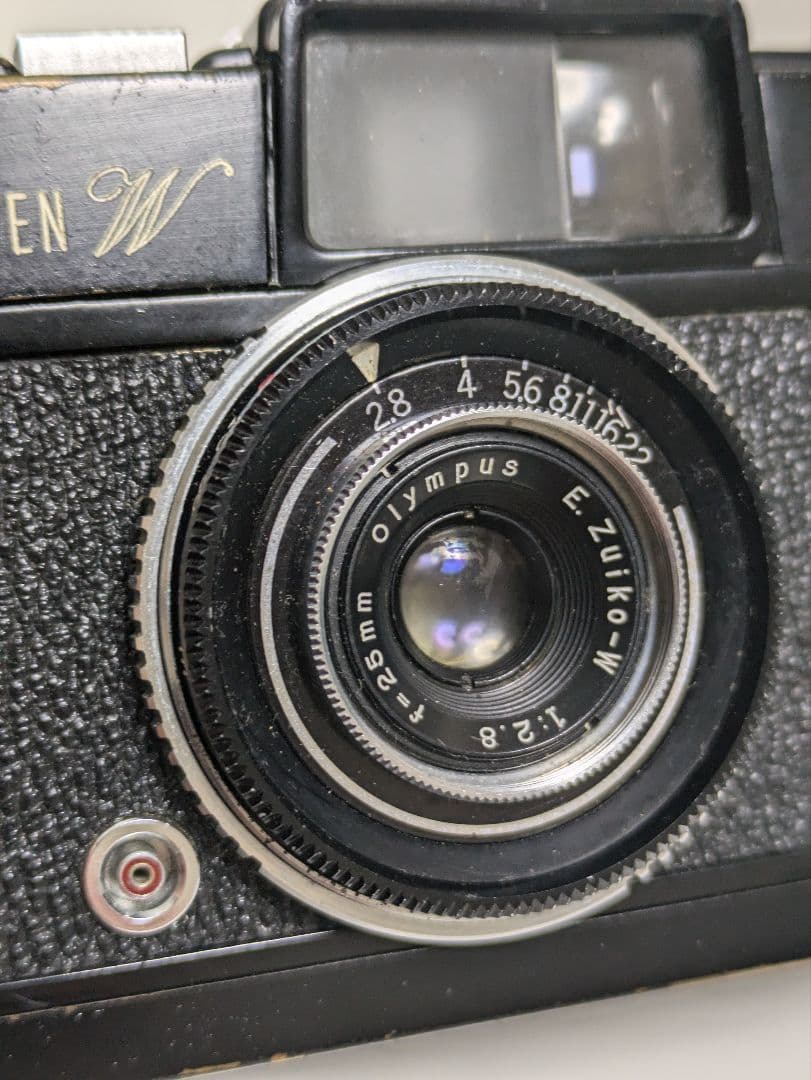 改造用　修理　ジャンクOLYMPUS-PEN W ハーフフィルムカメラ