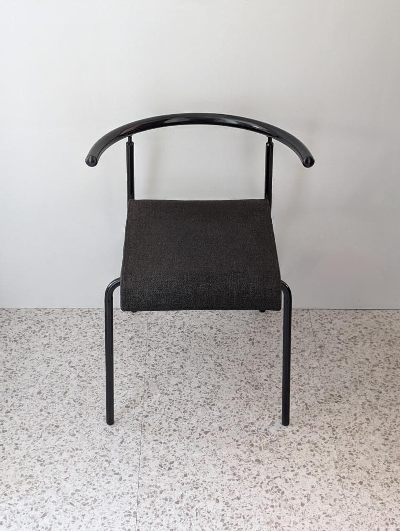 70s ビンテージ KOKUYO スチール×ファブリック チェア ポストモダン