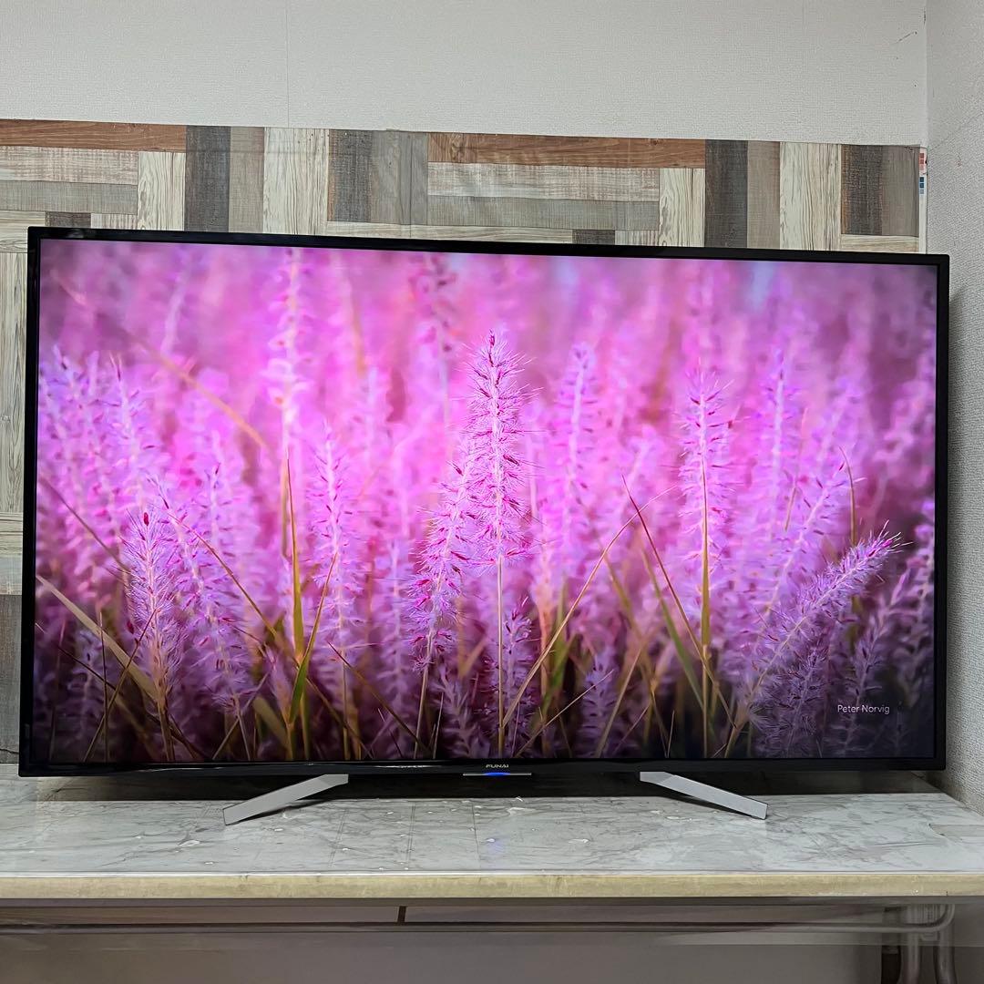 全国送料込❣️次世代量子ドットフナイ65型4K録画機能内蔵Androidテレビ