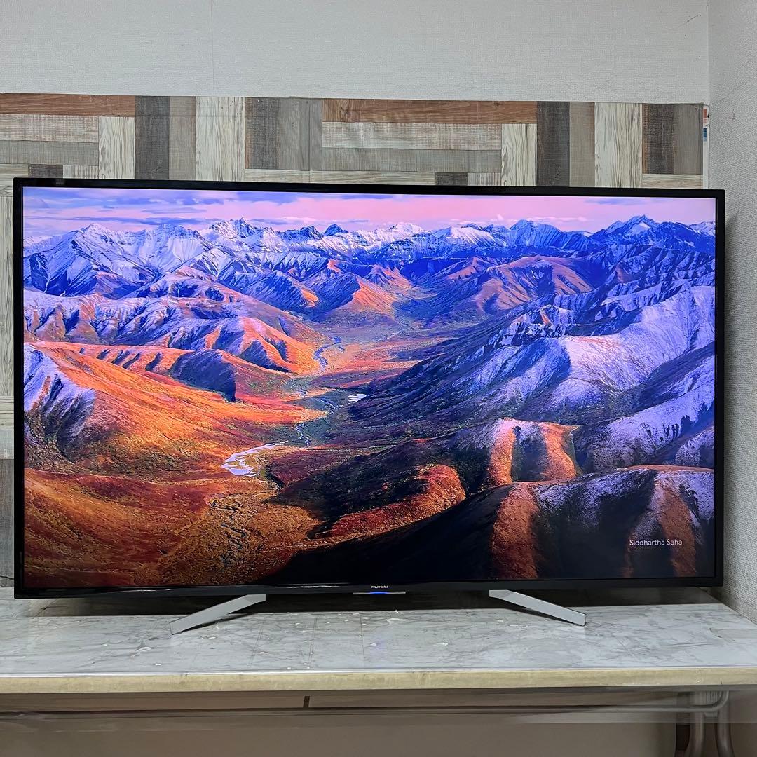 全国送料込❣️次世代量子ドットフナイ65型4K録画機能内蔵Androidテレビ