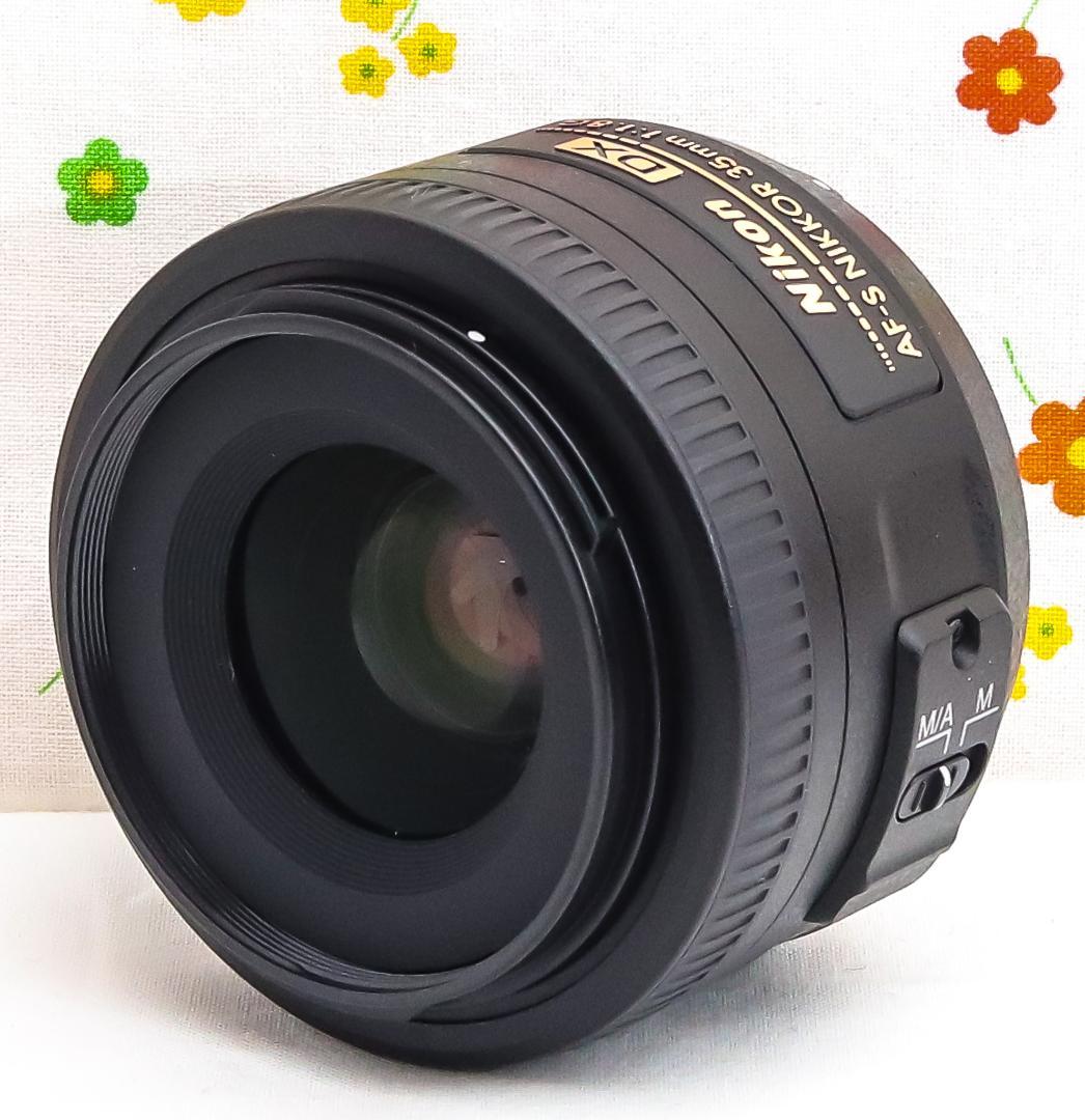 美品☆Nikon NIKKOR 35mm f1.8☆単焦点レンズ☆付属品多数