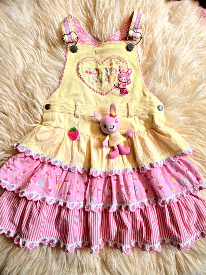 【✨激レア✨️】⭐️MEZZO PIANO⭐️ミミポポ ジャンパースカート