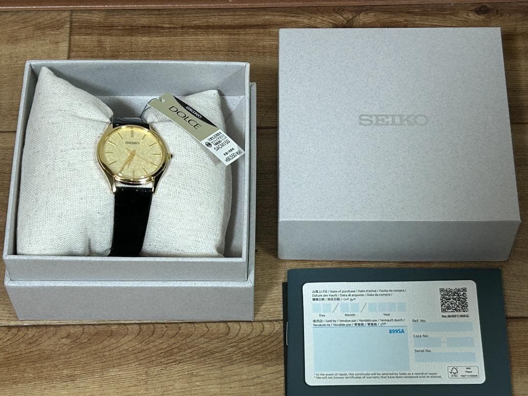 【新品】SEIKO DOLCE＆EXCELINE メンズ SACM150