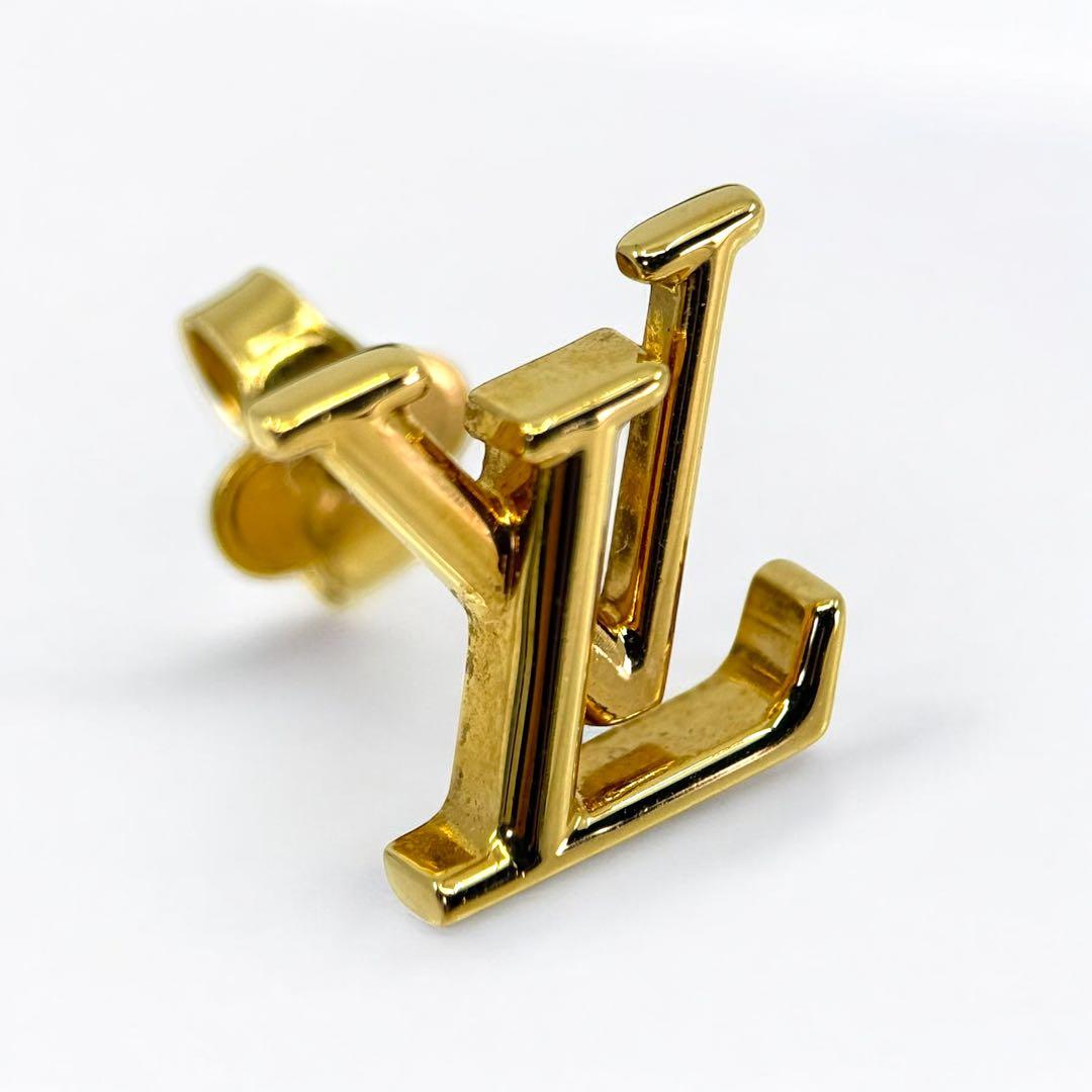 【美品】ヴィトン M00610 ピアス　LV アイコニック 片耳