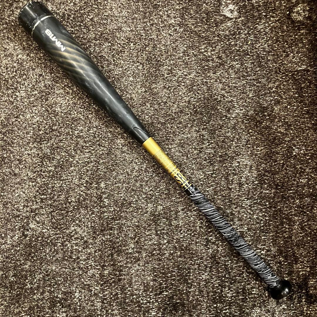 【使用少】SSK MM18 ミドル 少年野球　軟式用 バット 80cm 580g