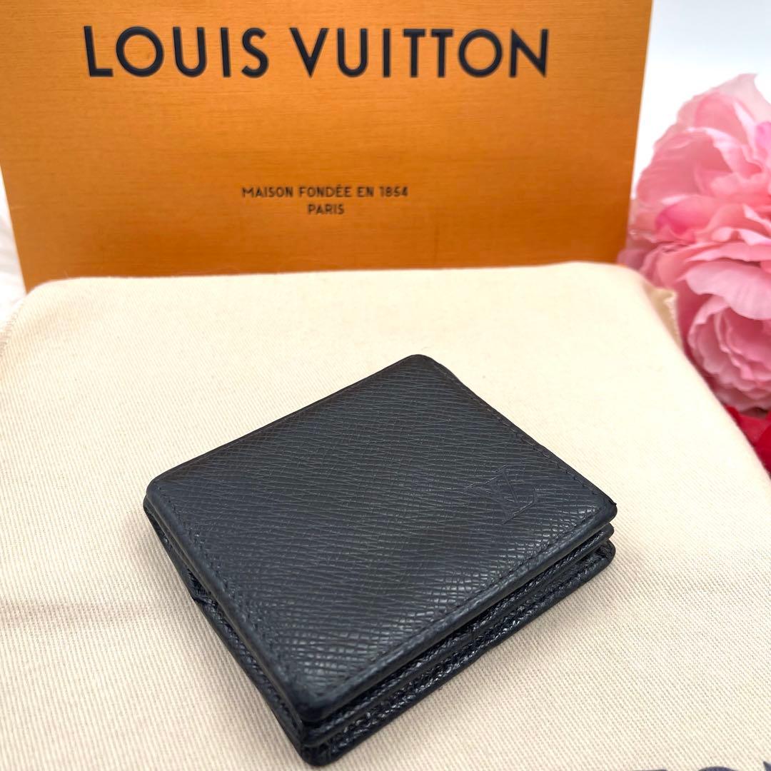 ルイヴィトン　タイガ　ケース　ポルトモネ　ボワット　小銭入 784