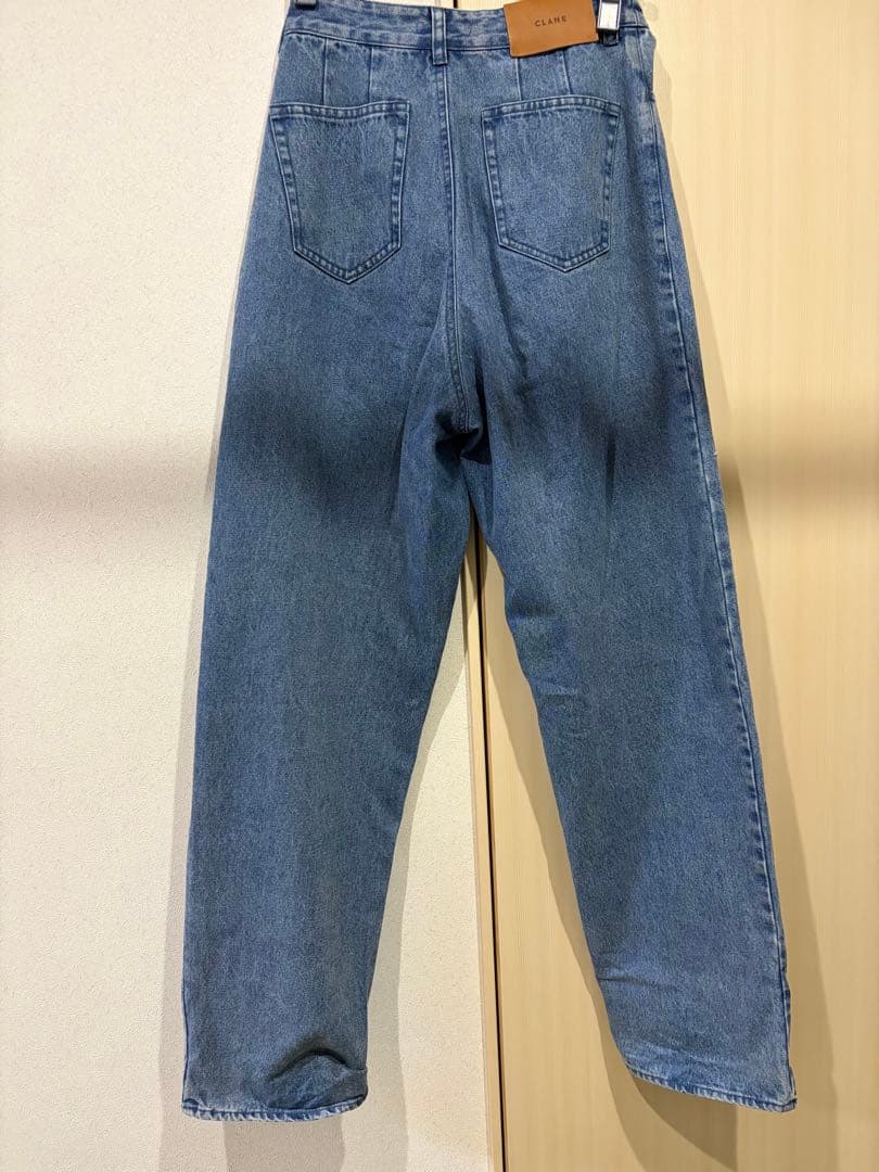 CLANE クラネ FLOWER EMBROIDERY PANTS 刺繍