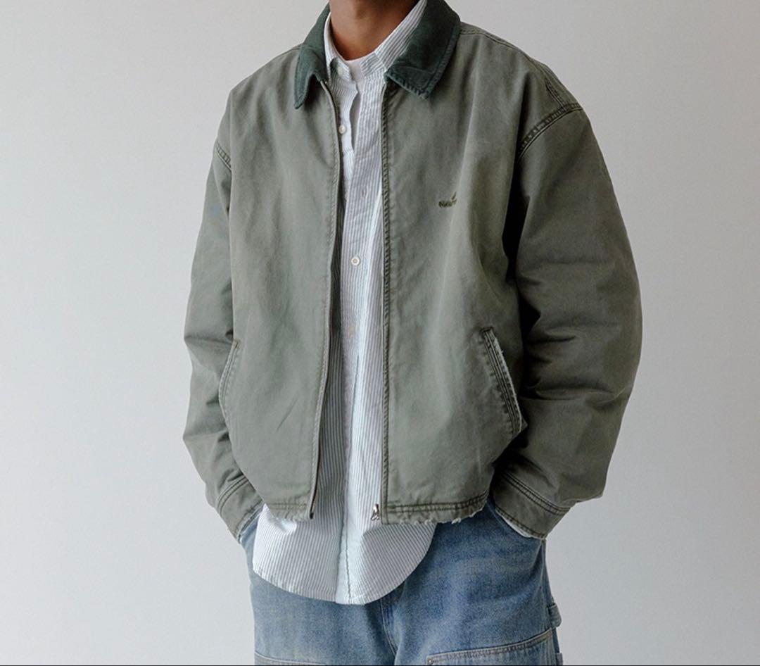 NAUTICA Garments Dyed Chino Zip ブルゾン