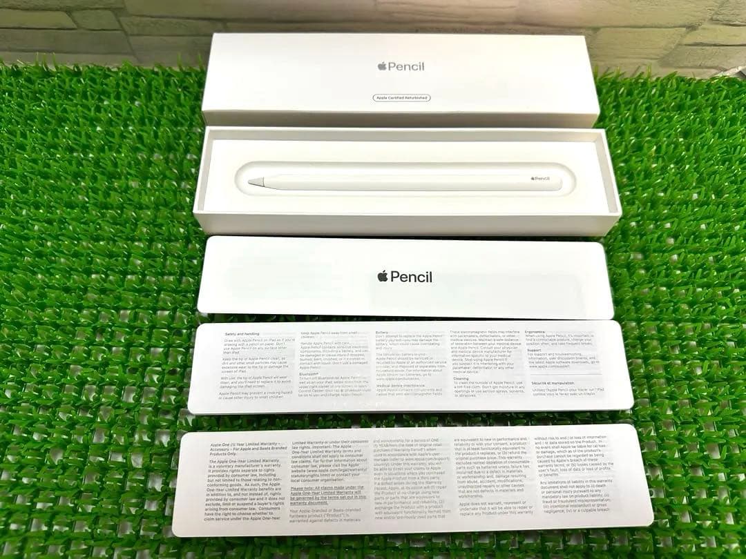 【美品】Apple Pencil 第2世代　箱・説明書あり