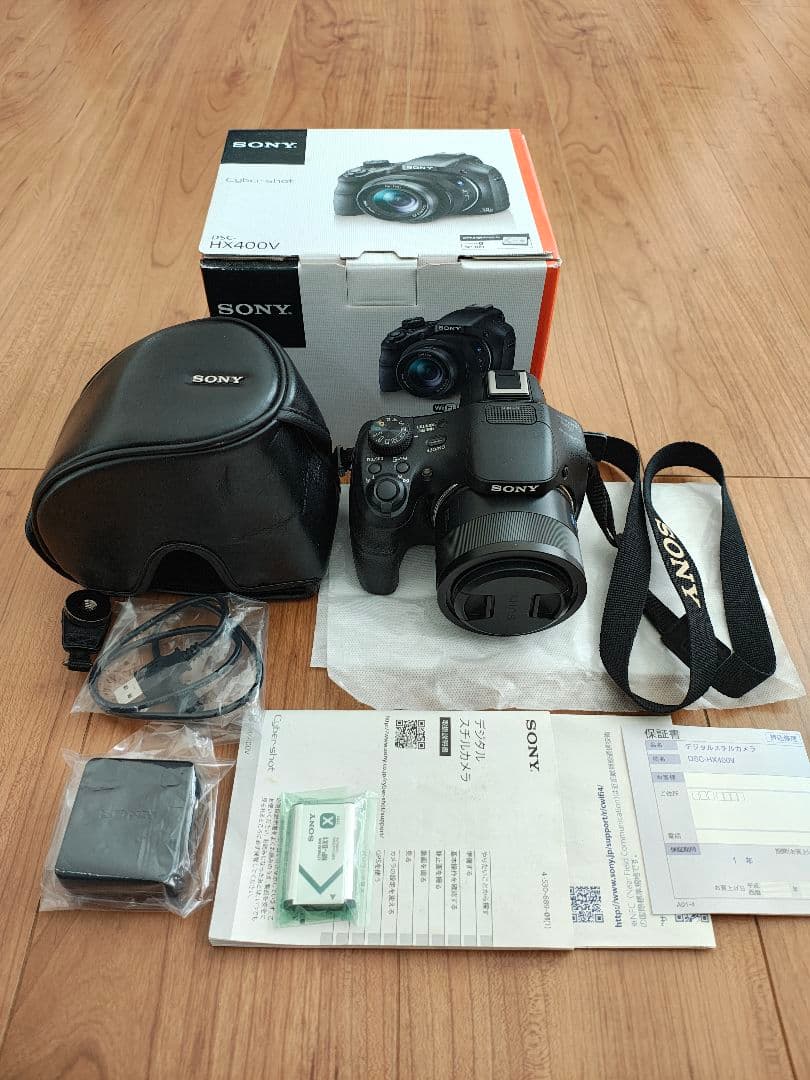ほぼ新品　SONY Cyber−Shot DSC-HX400V　別売りケース付き