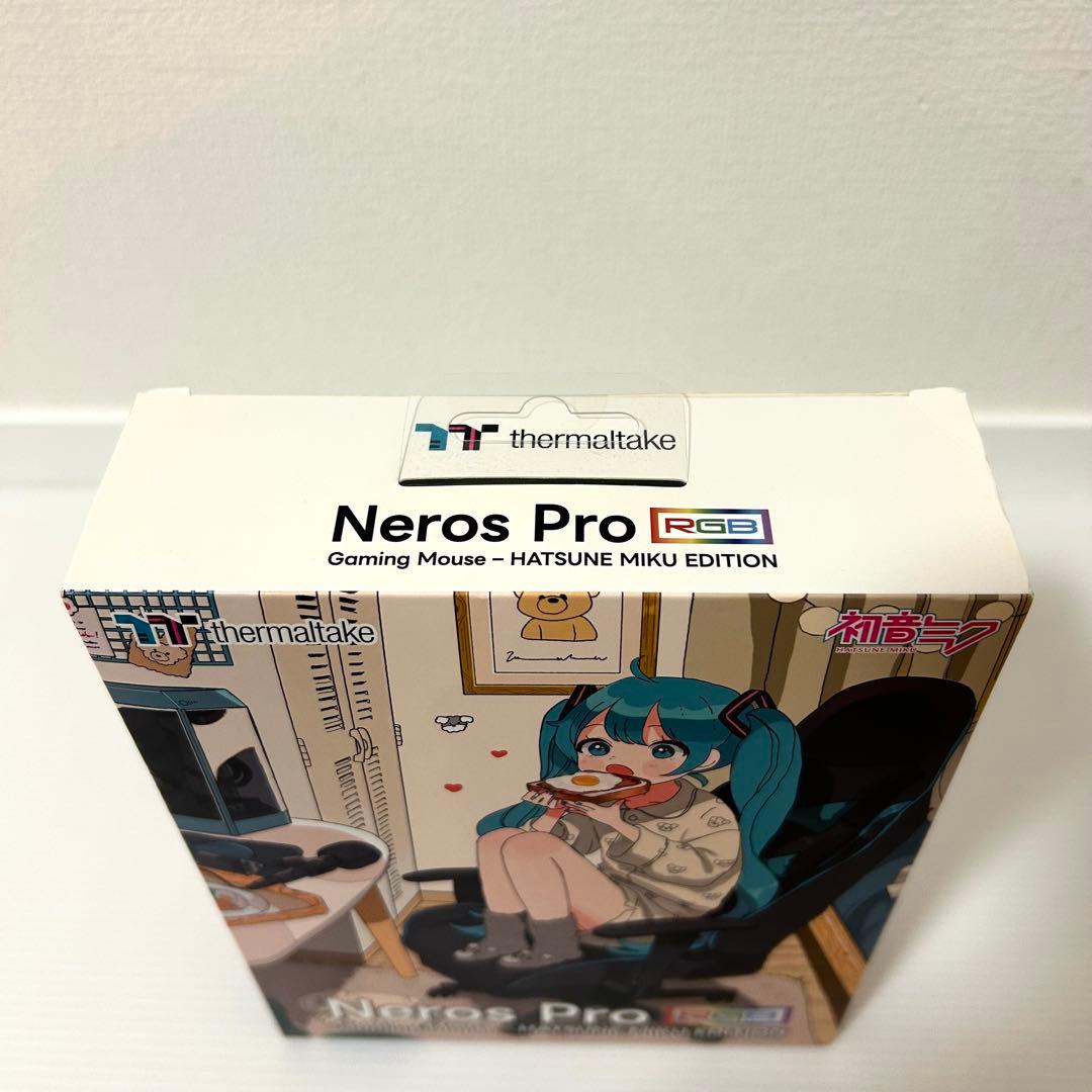 【限定】初音ミク×Thermaltake ゲーミングマウス Neros Pro