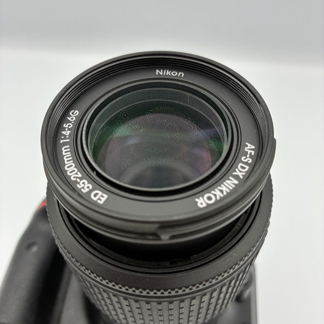 2410万画素 Nikon D5200 ダブルレンズ 自撮り 軽量 バリアングル