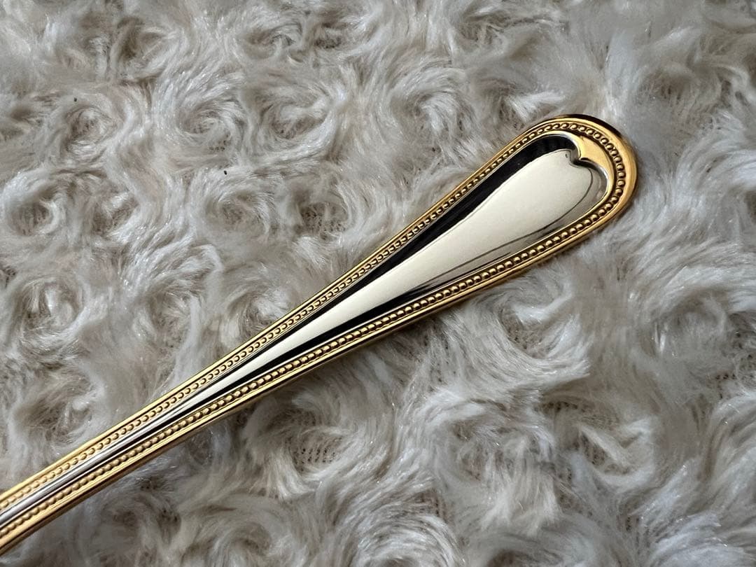 SBS社製　ゾーリンゲン　金彩　カトラリーセット　ディナーセット〈30本セット〉