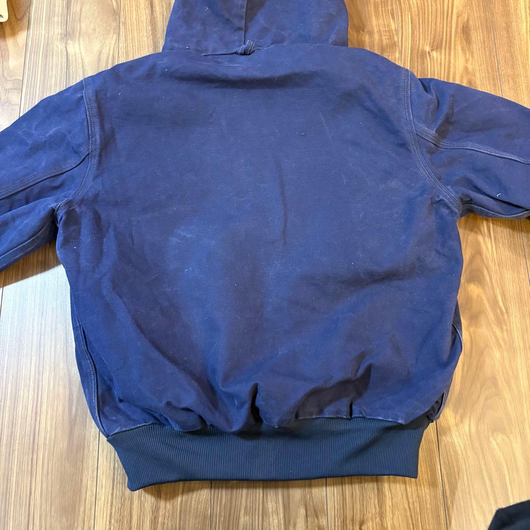 Carhartt アクティブジャケット　ネイビー　90S 星タグ　USA製